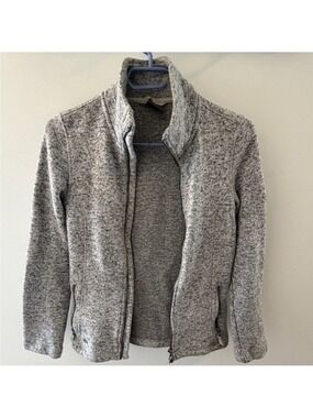 Women's McKinley Gray Zip-Up Sweater Jacket XS